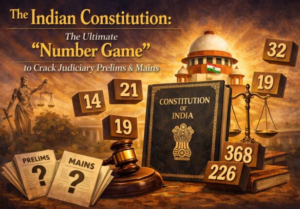 The Indian Constitution: The Ultimate “Number Game” to Crack Judiciary Prelims & Mains