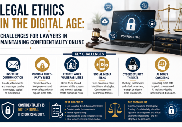 LEGAL ETHICS IN THE DIGITAL AGE: CHALLENGES FOR LAWYERS IN MAINTAINING CONFIDENTIALITY ONLINE